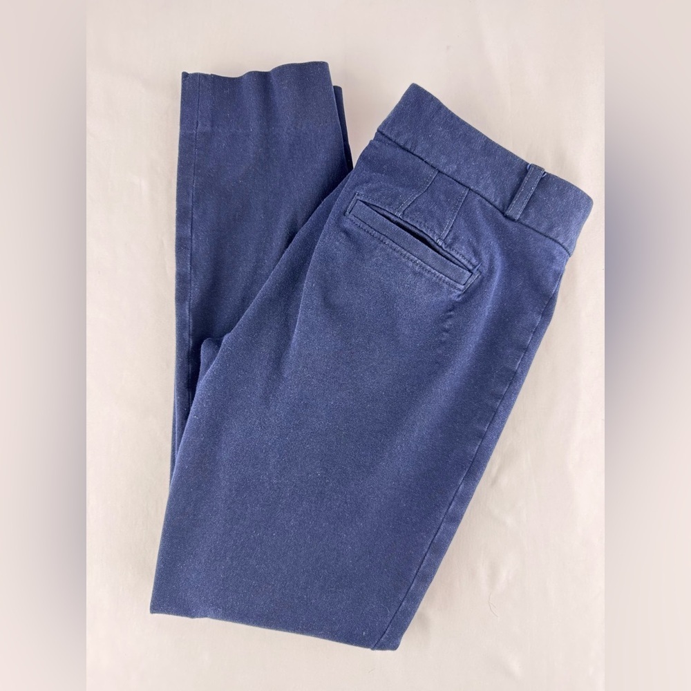 Banana Republic “Sloan” Blue Straight Leg Pants - Picture 3 of 7